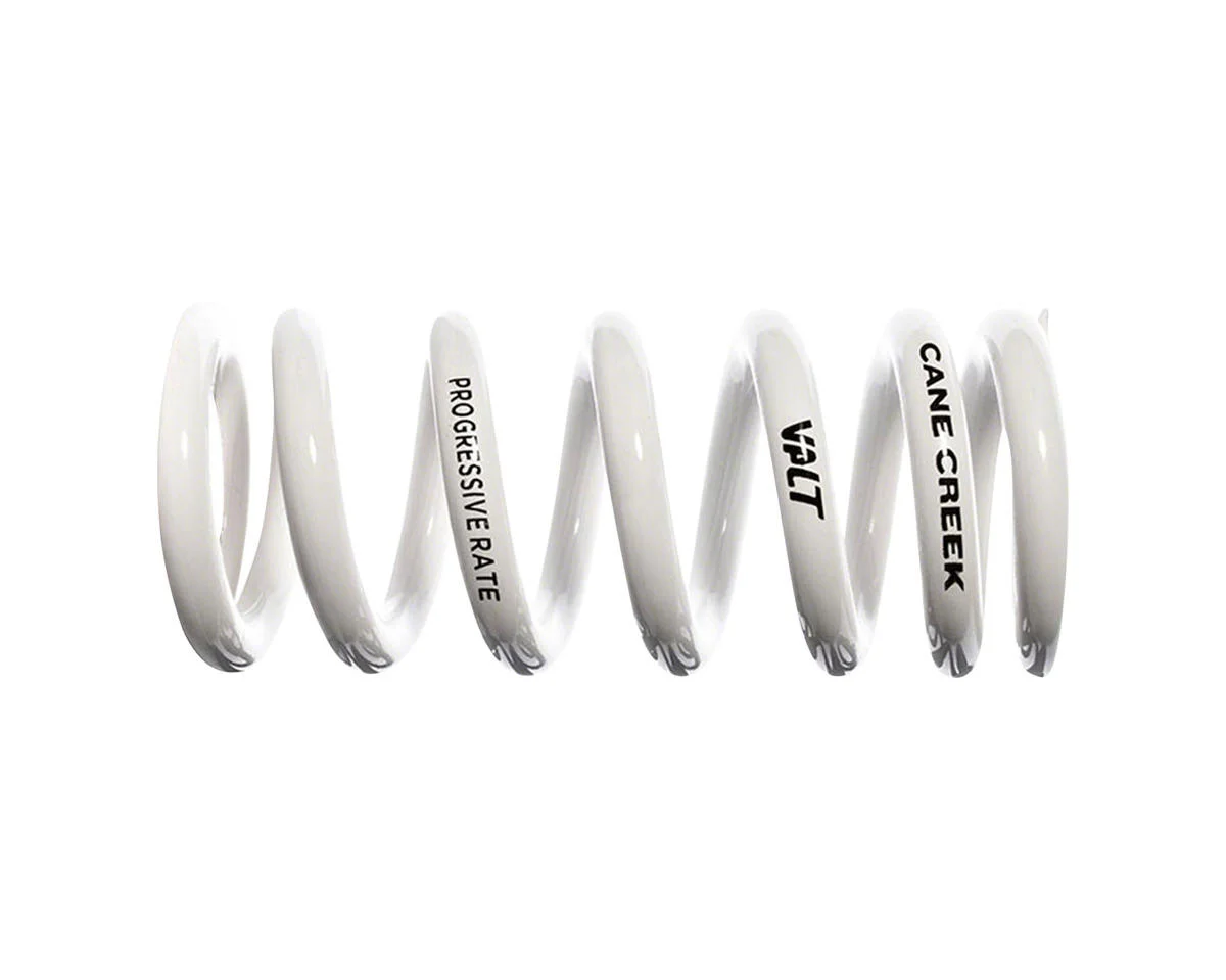 Cane Creek VALT Progressive Rate Coil Spring (White) (65mm) (550 - 670lbs)